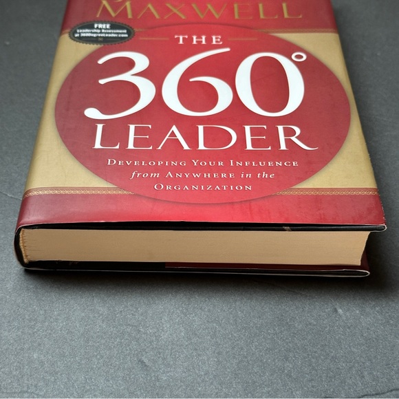 The 360 Degree Leader by John C. Maxwell | Personal Development |Hardcover Book - Picture 6 of 13